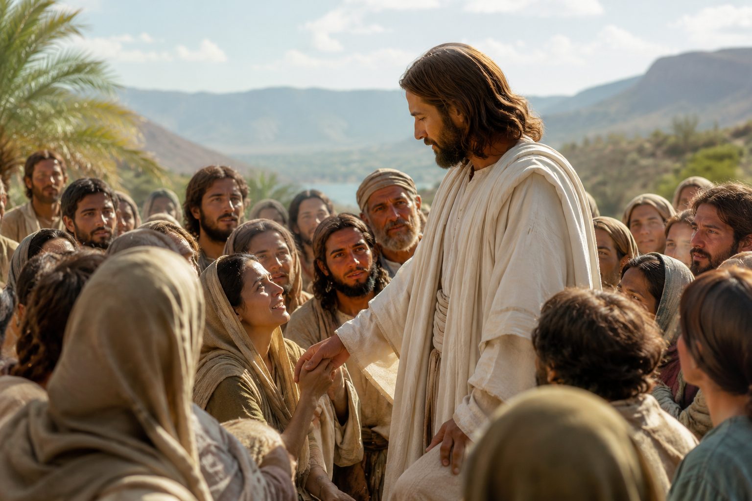 Jesús explica y se involucra